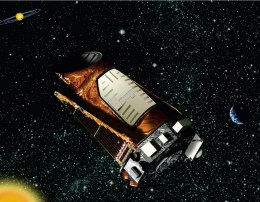 Artist's rendering of the Kepler space telescope.