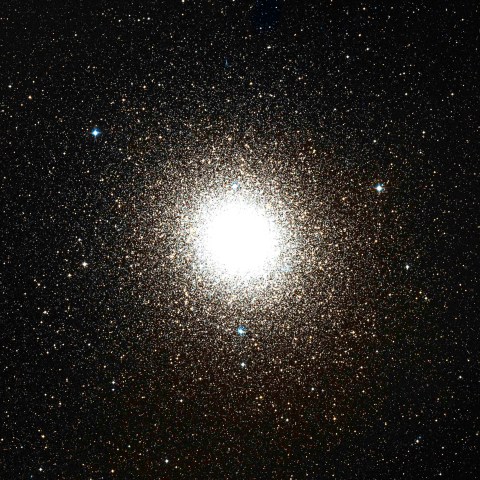 Globular cluster 47 Tucanae is shown in this NASA handout taken with NASA's Hubble Space Telescope