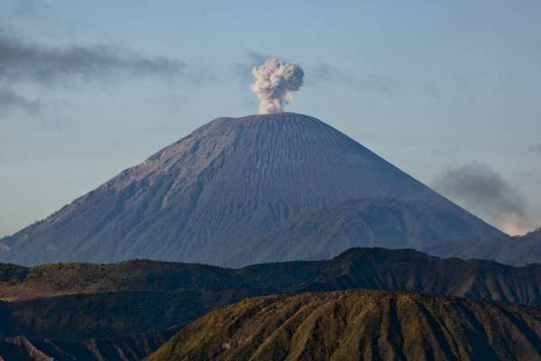 Mega Volcano In Indonesia