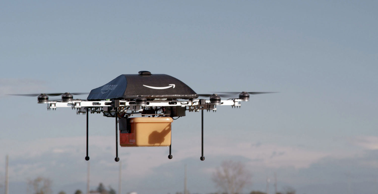 Amazon drone best sale shopping